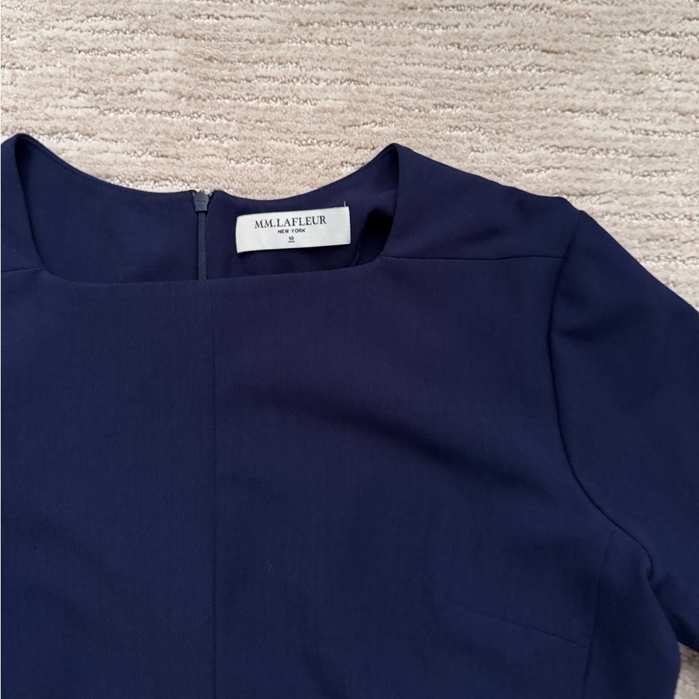 MM Lafleur Navy Blue Emily Dress - Picture 4 of 5